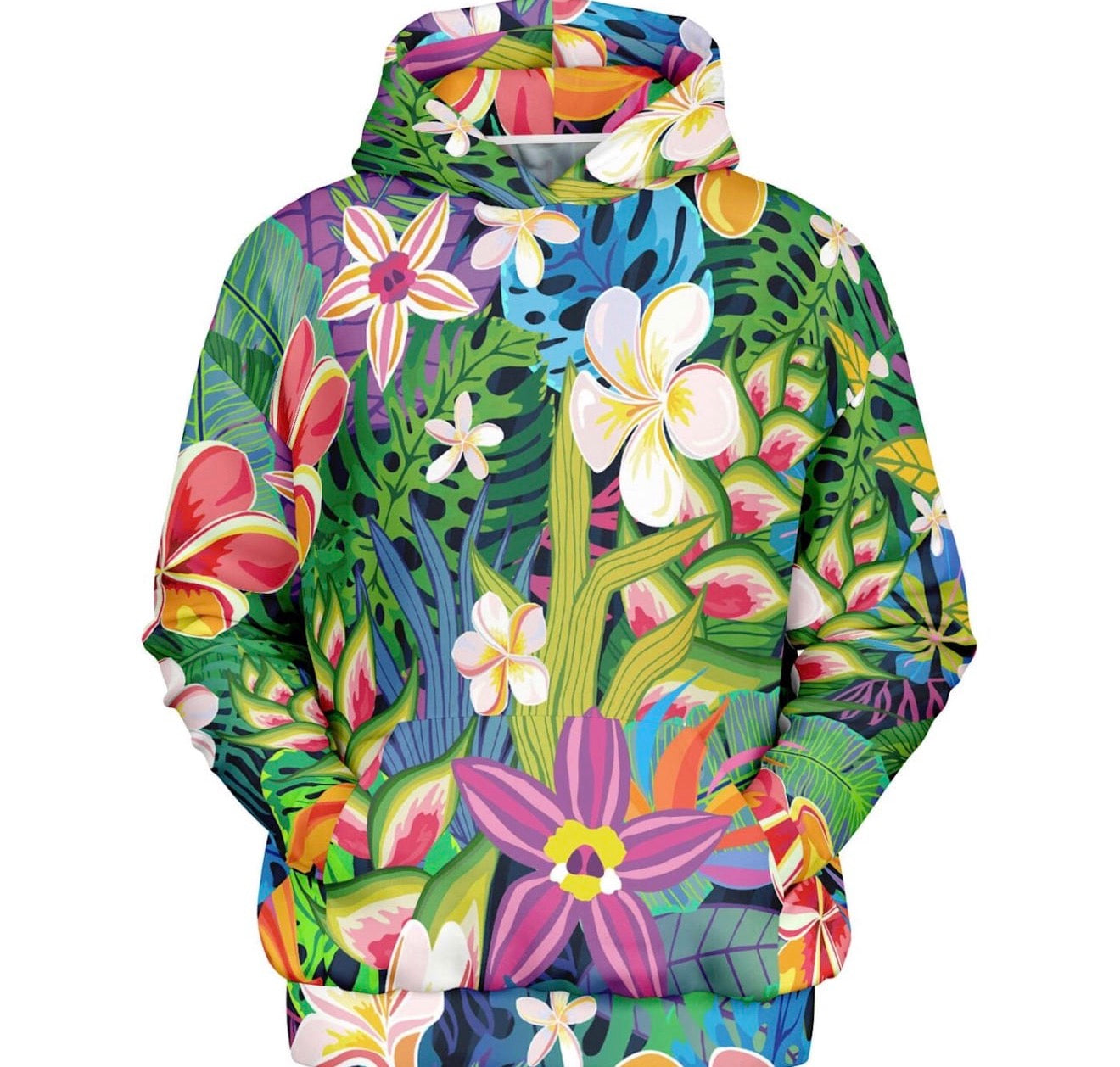 The Fierce & Floral Diva Hoodie