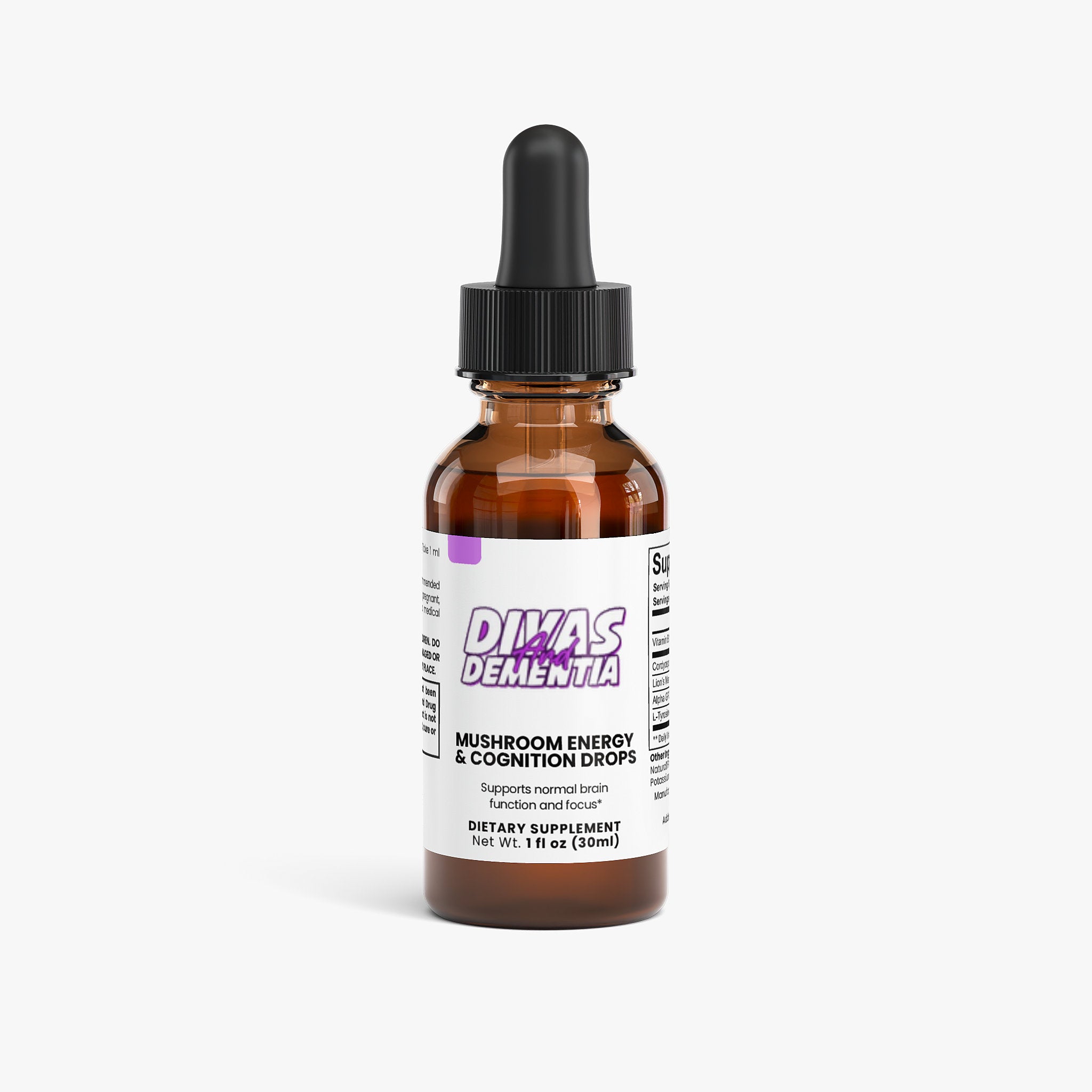 Mushroom Energy & Cognition Drops