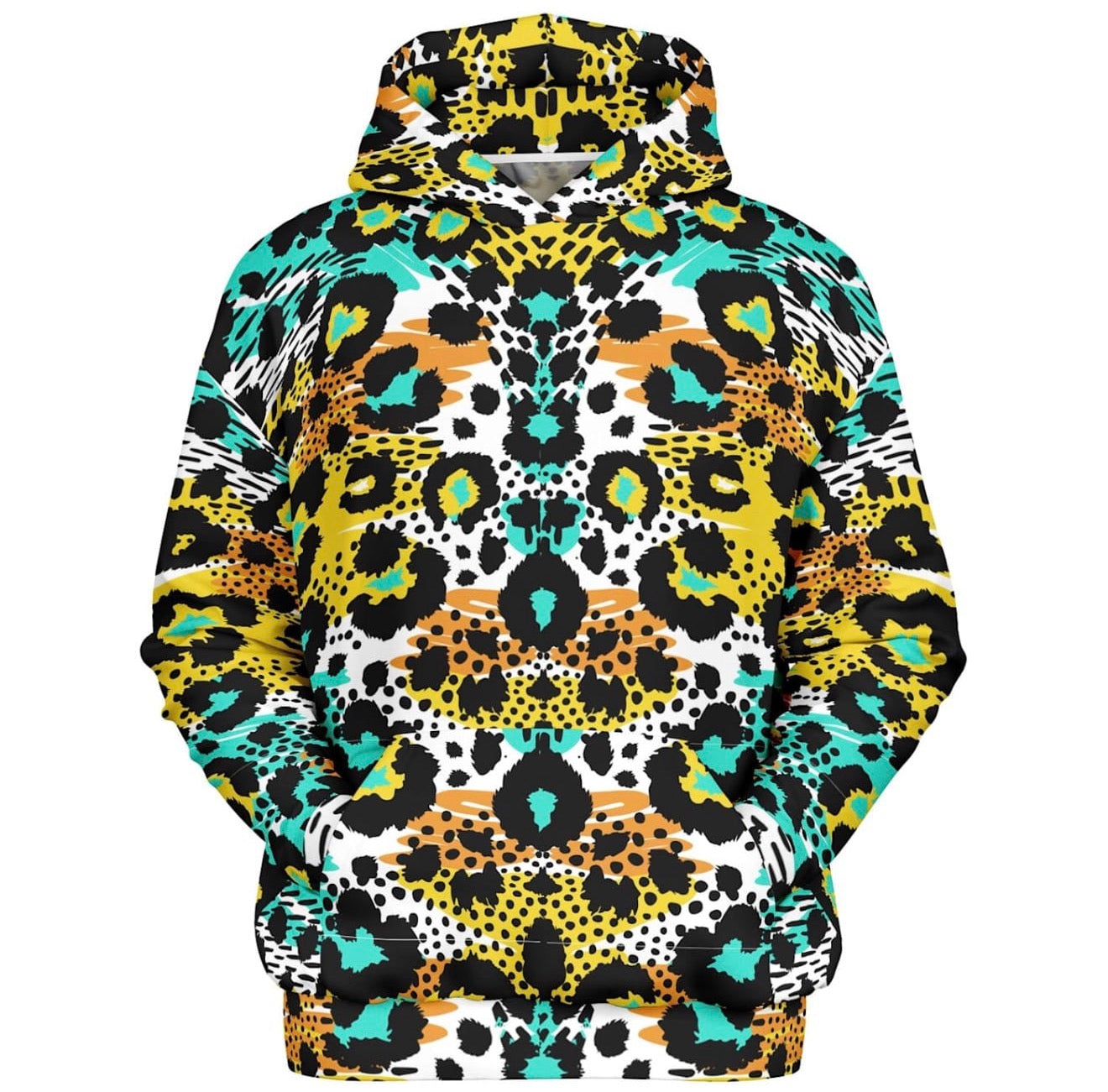 Color Pop Cheetah Diva Hoodie