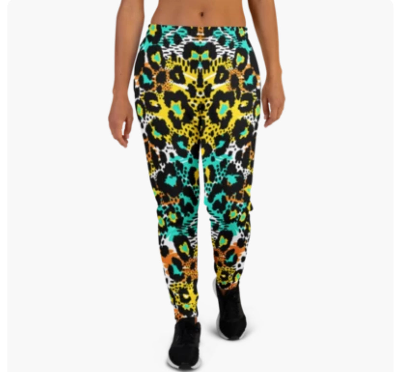 Color Pop Cheetah Diva Joggers